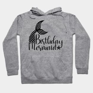 Birthday Mermaid Tail Hoodie